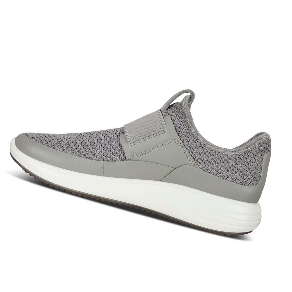 Ecco Soft 7 Runner Slip-on Fritidssko Dame Grå | NO 75HAP